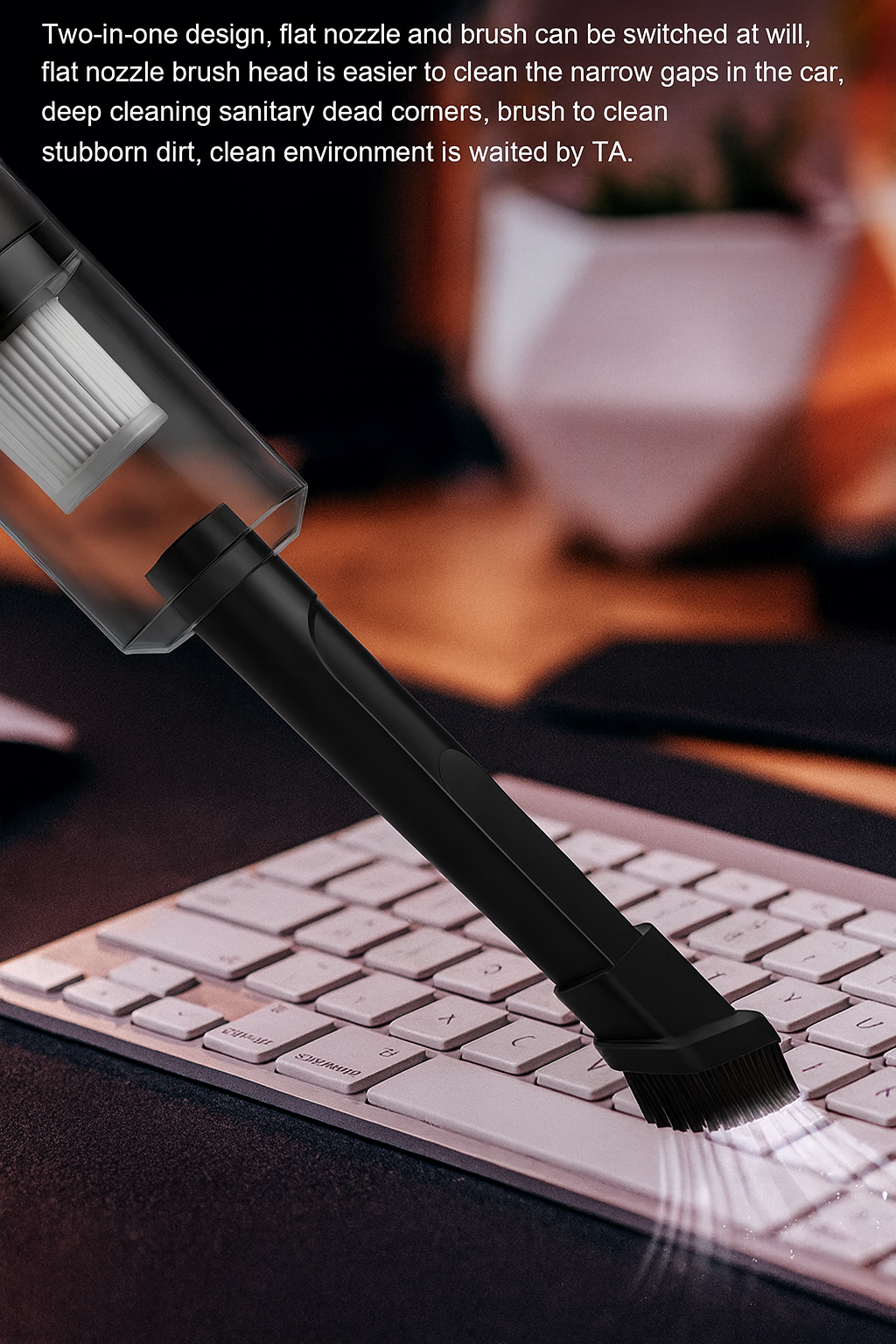 2 in 1 Wireless Vacuum Cleaner